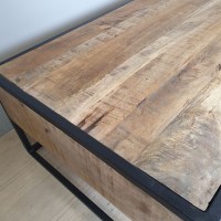 Salontafel Denver | Mangohout | 130×70 cm Starfurn VanEtje Stoer Wonen